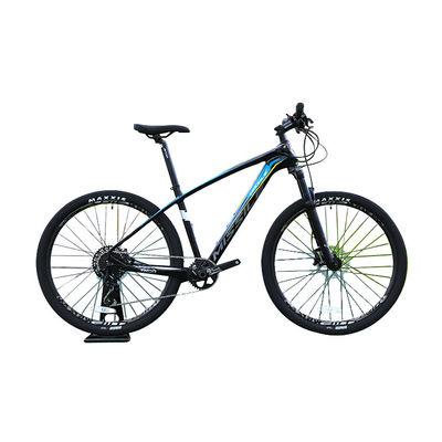 Bicicleta de montaña asequible de 11 velocidades con suspensión de tenedor y amortiguador no trasero de marco duro