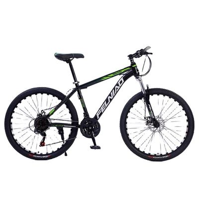 Bicicleta de montaña de marco de aluminio con capacidad de carga de 100 kg y sistema de frenado hidráulico Shimano