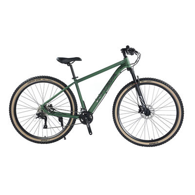 30.5 pulgadas Bicicleta de montaña Cuadro de aleación de aluminio 18 velocidades engranajes Freno de disco mecánico