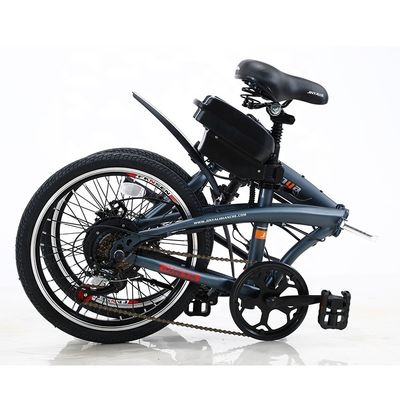 Bicicleta eléctrica plegable de 20 pulgadas 36v 6 SPEED Batería de litio extraíble para ciclismo al aire libre