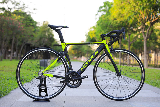 Bicicleta de aleación de 18 velocidades Bicicleta de carretera Winspace NO Plegable 700C Bicicleta de carreras de aluminio