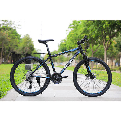 Bicicleta de montaña de suspensión completa de 24 velocidades con marco de aluminio y ancho de neumático de 26 * 1,95 "