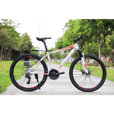 Bicicleta de montaña de suspensión completa de 24 velocidades con marco de aluminio y ancho de neumático de 26 * 1,95 "