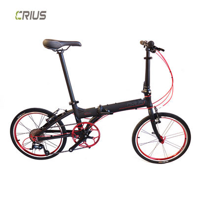 Bicicleta plegable de carreras ligera de 20 pulgadas 9 velocidad Master V con tenedor de aleación de aluminio