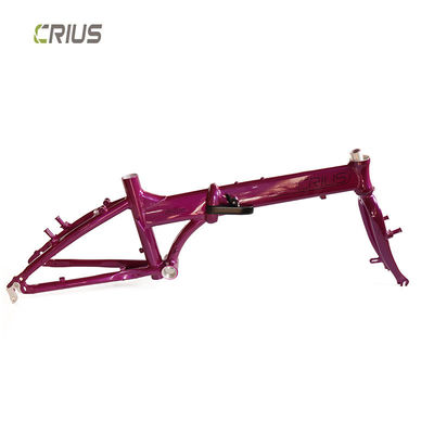 Bicicleta plegable de carreras ligera de 20 pulgadas 9 velocidad Master V con tenedor de aleación de aluminio