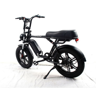 Bicicleta eléctrica con suspensión completa de cubo trasero con motor eléctrico de 48v 1000w de potencia y batería extraíble