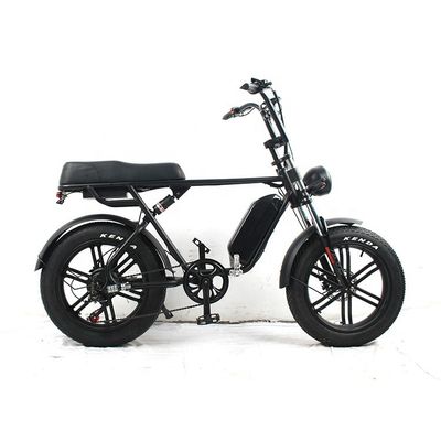 35kg Cuadro de aleación de aluminio neumático eléctrico de grasa E bicicleta con largo alcance 48v 750W / 1000W motor