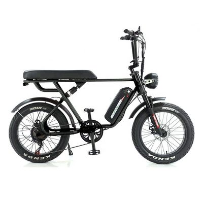 35kg Cuadro de aleación de aluminio neumático eléctrico de grasa E bicicleta con largo alcance 48v 750W / 1000W motor
