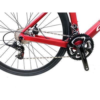 Suministro de 700 * 25c Carbon Road Bike con 2x11 velocidades y freno hidráulico ZOOM