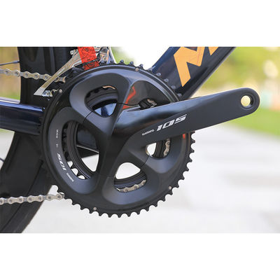 Recientemente diseñado 700C * 25 22 velocidad de carbono marco curva manillar bicicleta de carretera con suspensión de tenedor