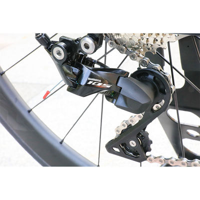 Recientemente diseñado 700C * 25 22 velocidad de carbono marco curva manillar bicicleta de carretera con suspensión de tenedor