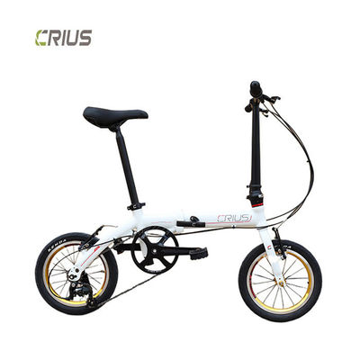 Crius más popular 14 pulgadas bicicleta plegable de ejercicio de carretera ligero y fácil de llevar
