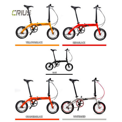 Crius más popular 14 pulgadas bicicleta plegable de ejercicio de carretera ligero y fácil de llevar