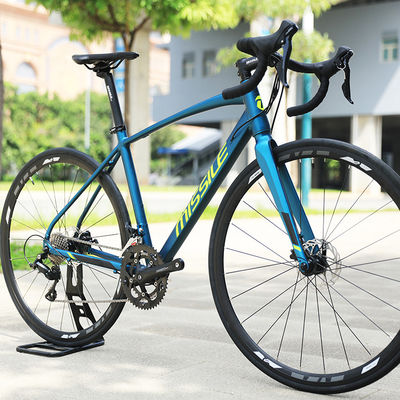 Bicicleta de carretera con freno de disco