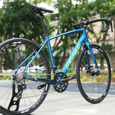 Bicicleta de carretera con freno de disco