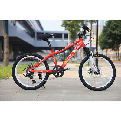 Bicicleta infantil con horquilla de suspensión y sin ruedas de entrenamiento