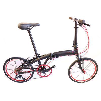 Bicicleta plegable de marco a prueba de choque 20 " 9 velocidad Crius Velocidad-D Freno para adultos