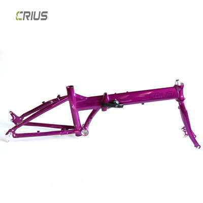 9 velocidades de velocidad Crius 20 pulgadas Master D Road Bike plegable con freno en V y hombres de carreras