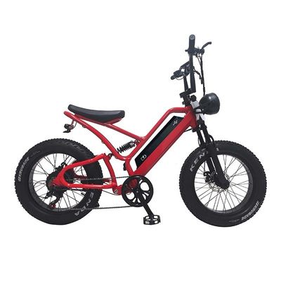 Pneumático de grasa de bicicleta eléctrica 48V10Ah Batería de litio Velocidad 500W Motor sin escobillas para motos de nieve