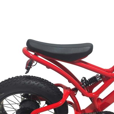 Pneumático de grasa de bicicleta eléctrica 48V10Ah Batería de litio Velocidad 500W Motor sin escobillas para motos de nieve