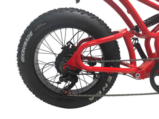 Pneumático de grasa de bicicleta eléctrica 48V10Ah Batería de litio Velocidad 500W Motor sin escobillas para motos de nieve