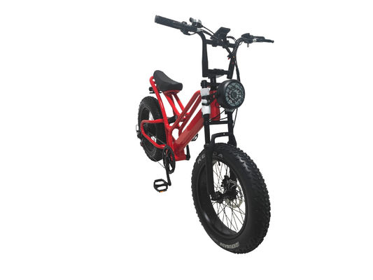 Pneumático de grasa de bicicleta eléctrica 48V10Ah Batería de litio Velocidad 500W Motor sin escobillas para motos de nieve