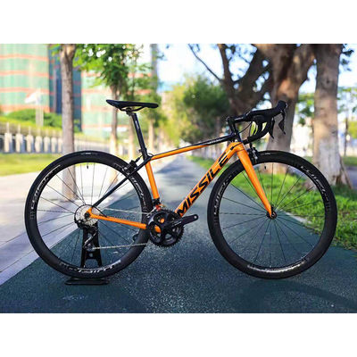 700C 22 velocidad engranajes Aero marco Desenvase carbono grava fuera de la carretera bicicleta sin logo 8.5 kg
