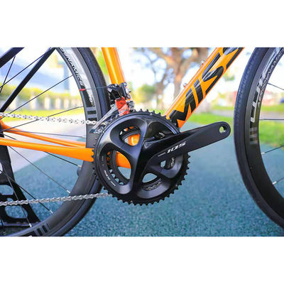 700C 22 velocidad engranajes Aero marco Desenvase carbono grava fuera de la carretera bicicleta sin logo 8.5 kg