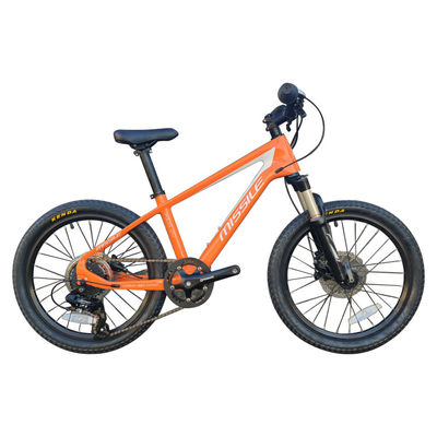 Bicicleta de montaña de 20 pulgadas para niños de 7 a 10 años con suspensión de tenedor y un peso de 11 kg