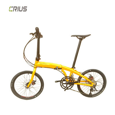 Rueda delantera y trasera V freno 20 pulgadas Mini bicicleta plegable con SMN 3500 Derrailleur trasero