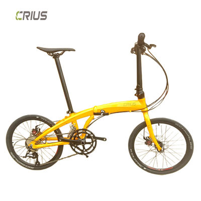 Rueda delantera y trasera V freno 20 pulgadas Mini bicicleta plegable con SMN 3500 Derrailleur trasero