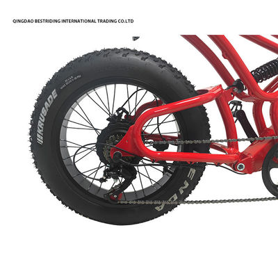 Suspensión de tenedor delantero 20 pulgadas de bicicleta eléctrica de la ciudad para viajeros urbanos 48V Ebike