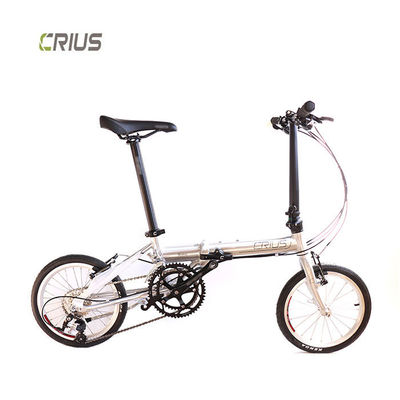 Bicicleta plegable de 16 pulgadas con desvío trasero R9 de Microshift y casete Xunjie 9s 11-28T