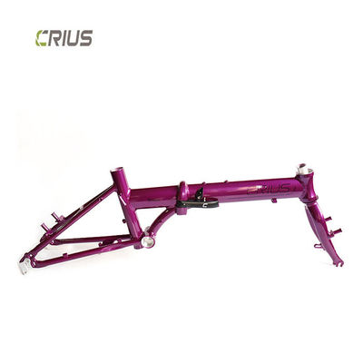 Bicicleta plegable de 16 pulgadas con desvío trasero R9 de Microshift y casete Xunjie 9s 11-28T