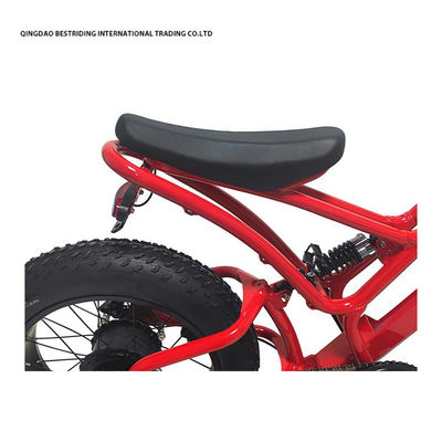 Bicicleta eléctrica de freno de disco mecánico 48v 500w Bicicleta eléctrica de motor 2 ruedas 20 pulgadas neumático de grasa