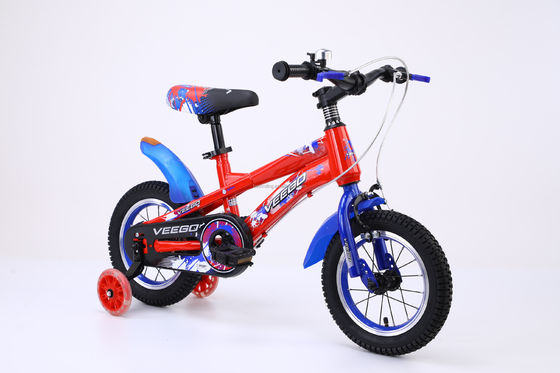 Recinto de acero de 12 pulgadas para niños bicicleta para niños pequeños ruedas de entrenamiento incluidas bicicleta de bajo MOQ