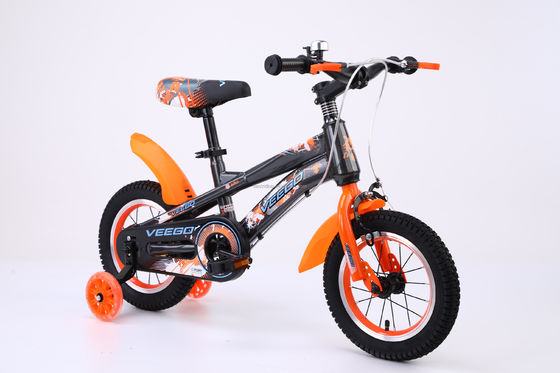 Recinto de acero de 12 pulgadas para niños bicicleta para niños pequeños ruedas de entrenamiento incluidas bicicleta de bajo MOQ