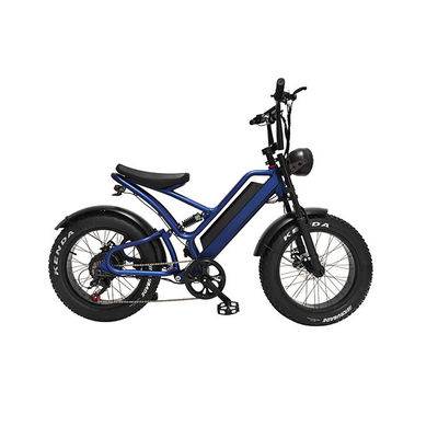 Pneus electrónicos de grasa Bicicleta eléctrica de 20 pulgadas Pneus de grasa 500w Ebike 48v con tipo inteligente
