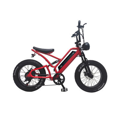 Pneus electrónicos de grasa Bicicleta eléctrica de 20 pulgadas Pneus de grasa 500w Ebike 48v con tipo inteligente