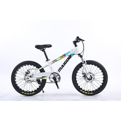 Bicicleta para niños de 20 pulgadas Bicicleta para niños de velocidad única Bicicleta con horquilla de suspensión de acero