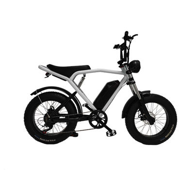 Bicicleta eléctrica rápida de montaña de carretera de la ciudad EBike con freno de disco mecánico en negro