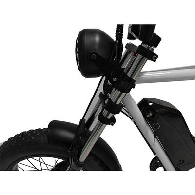 Bicicleta eléctrica rápida de montaña de carretera de la ciudad EBike con freno de disco mecánico en negro