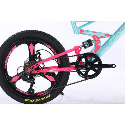 20 "Bicicleta infantil con suspensión completa sin tenedor Suspensión producto seguro y duradero