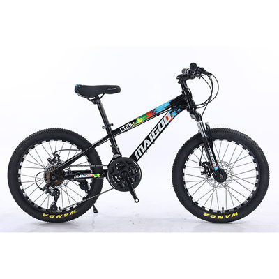 20*2.125 WANDA Cuadro de neumáticos de acero Bicicleta infantil de 21 velocidades con freno de disco mecánico