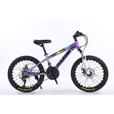 20*2.125 WANDA Cuadro de neumáticos de acero Bicicleta infantil de 21 velocidades con freno de disco mecánico