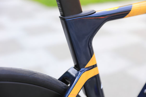 Material de la llanta de la bicicleta de carretera de fibra de carbono combinación perfecta de fuerza y velocidad
