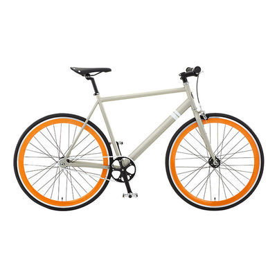 SKD 85% Ensamblaje 700c Ruedas de velocidad única Bicicletas de carretera hombres Bicicleta de engranaje fijo