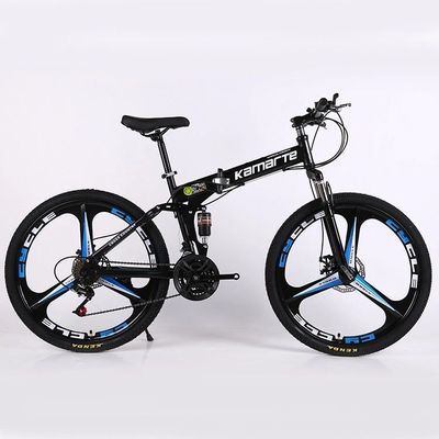 Bicicletas plegables de 20 pulgadas para adultos Cuadro de acero Pintura interna Largo 1,33m