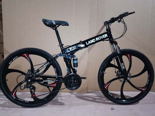 Bicicletas plegables de 20 pulgadas para adultos Cuadro de acero Pintura interna Largo 1,33m