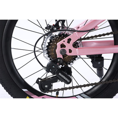 Niños y jóvenes 20 "Shimano 7 velocidades Super Light Kids Bike con freno de disco mecánico